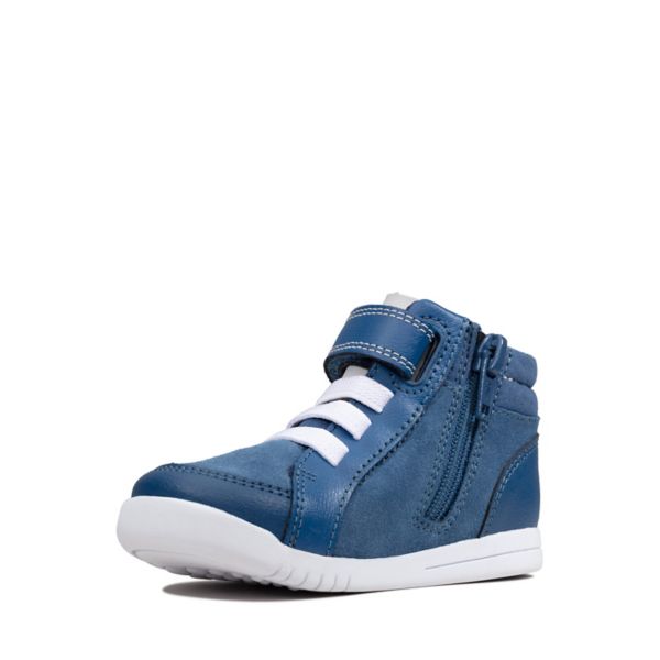 Clarks Girls Emery Beat Toddler Casual Shoes Blue | CA-4576120